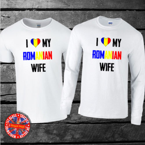 Personalised I love my Wife/Girlfriend International T-shirt