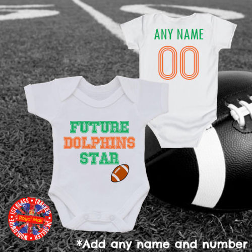 Future Dolphins Star Personalised Bodysuit