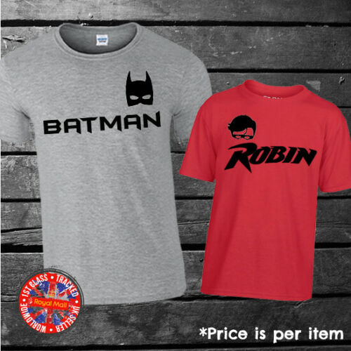 Batman & Robin Matching T-shirt Set