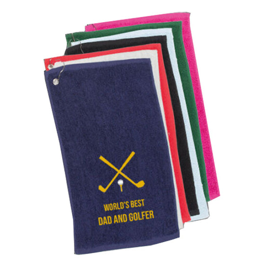 Golf Towel Personalised & Embroidered